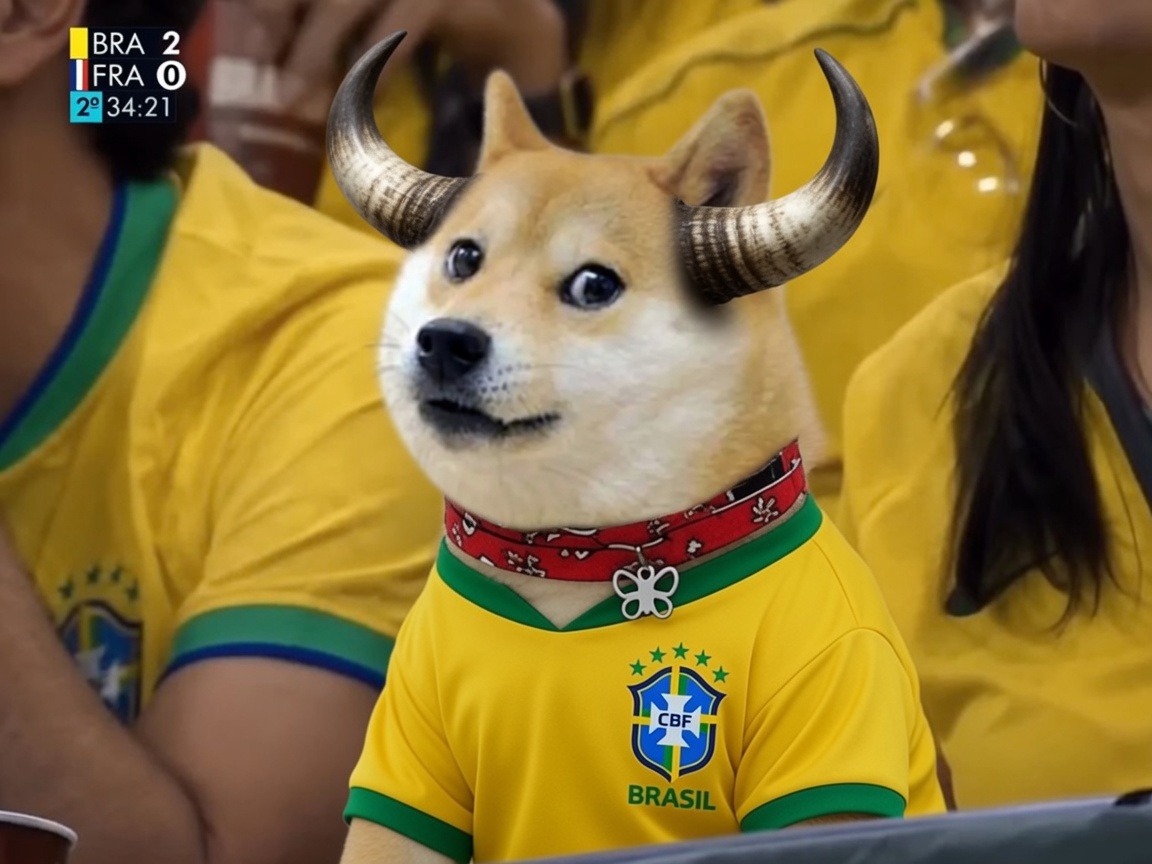 Bogecoin Brazil community meme