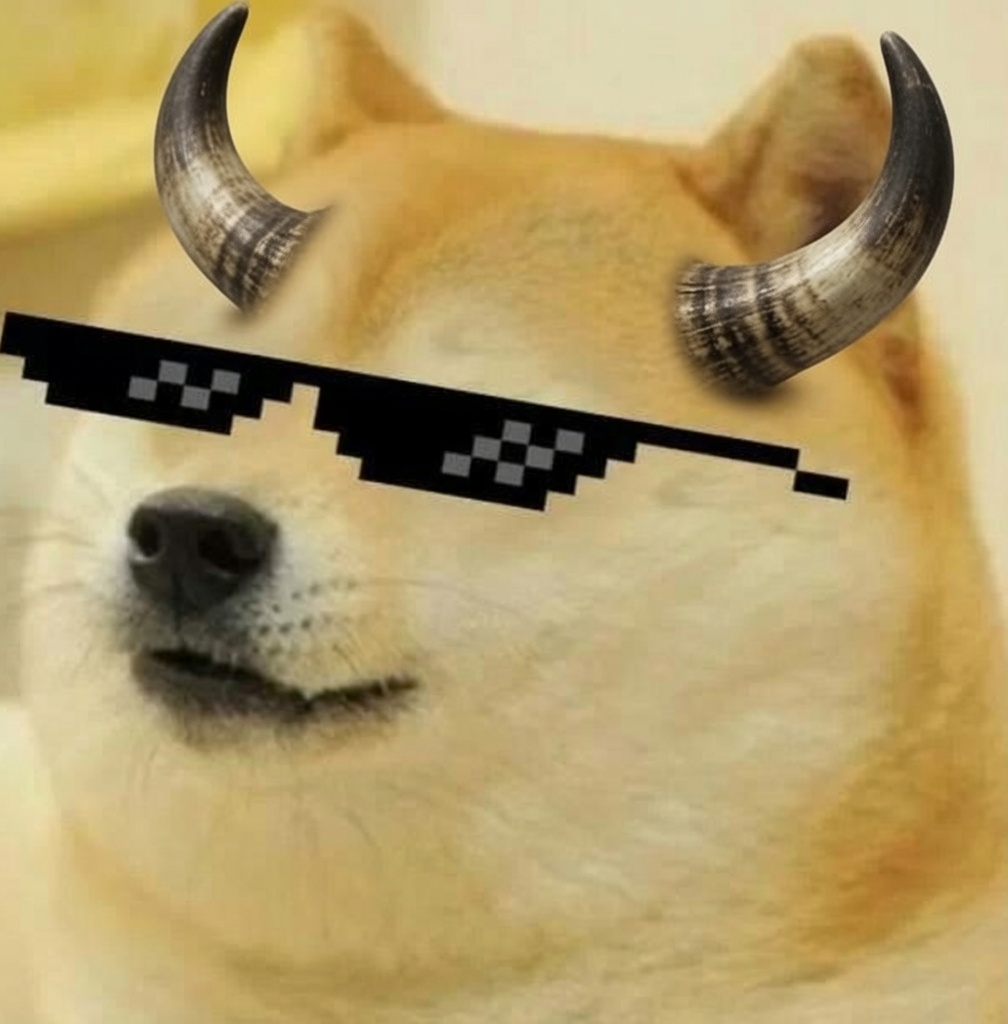 Cool Doge Bogecoin community meme
