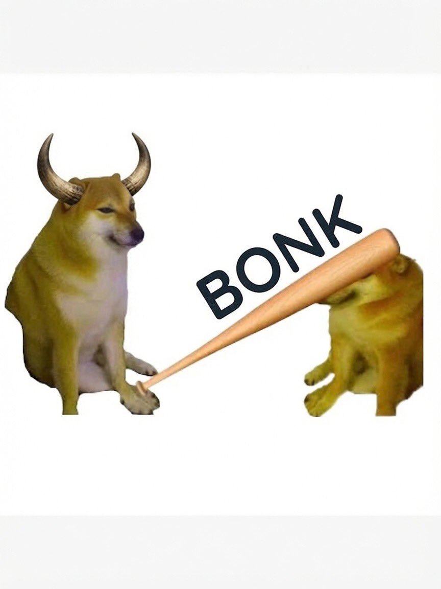 Boge bonk meme